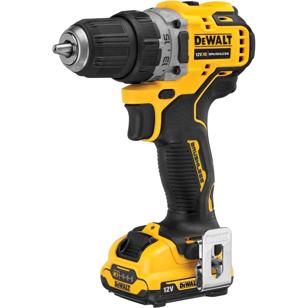 Компактная дрель-шуруповерт DEWALT 12 В XR DCD701D2-QW