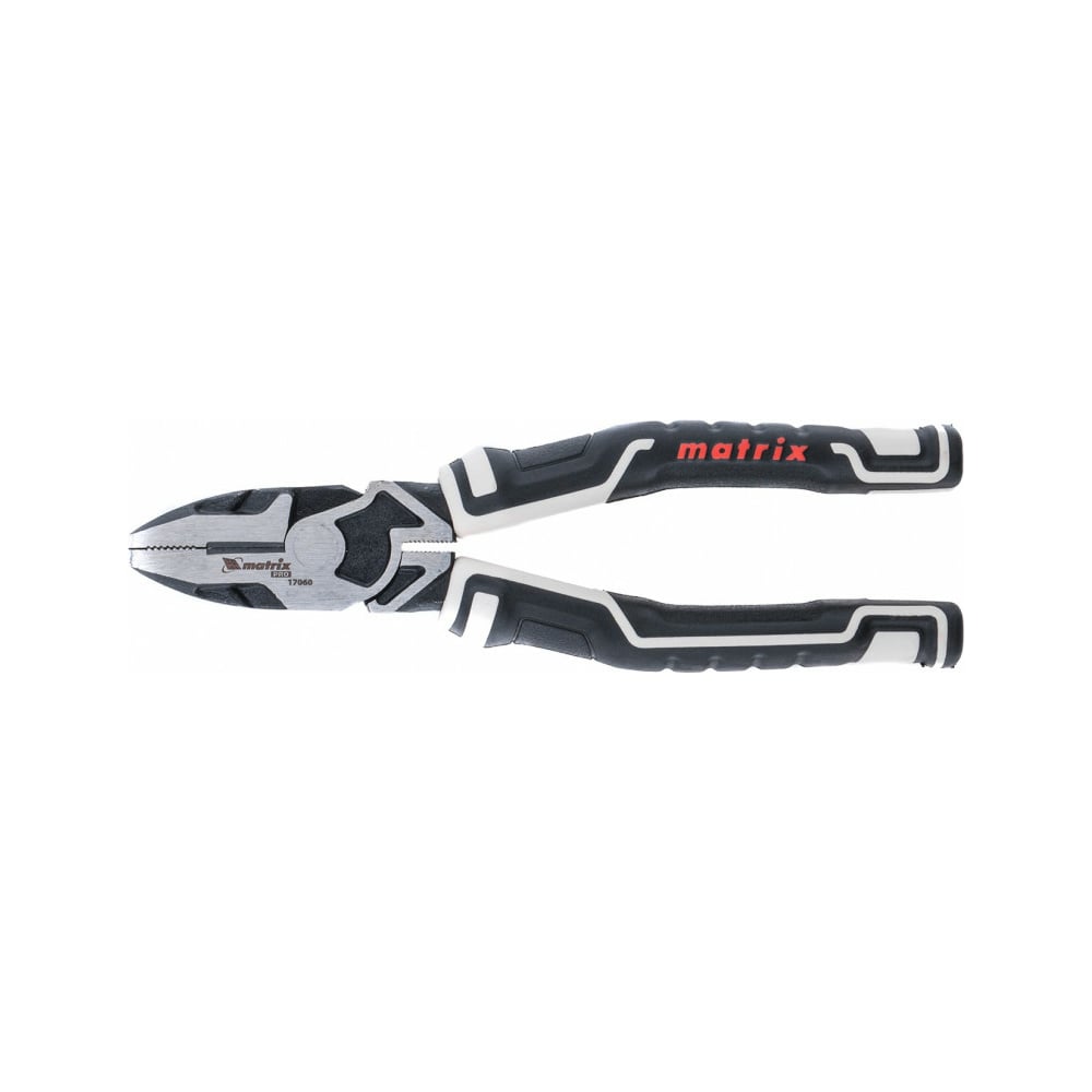 Комбинированные плоскогубцы MATRIX PRO 185 мм, усиленная система 17060